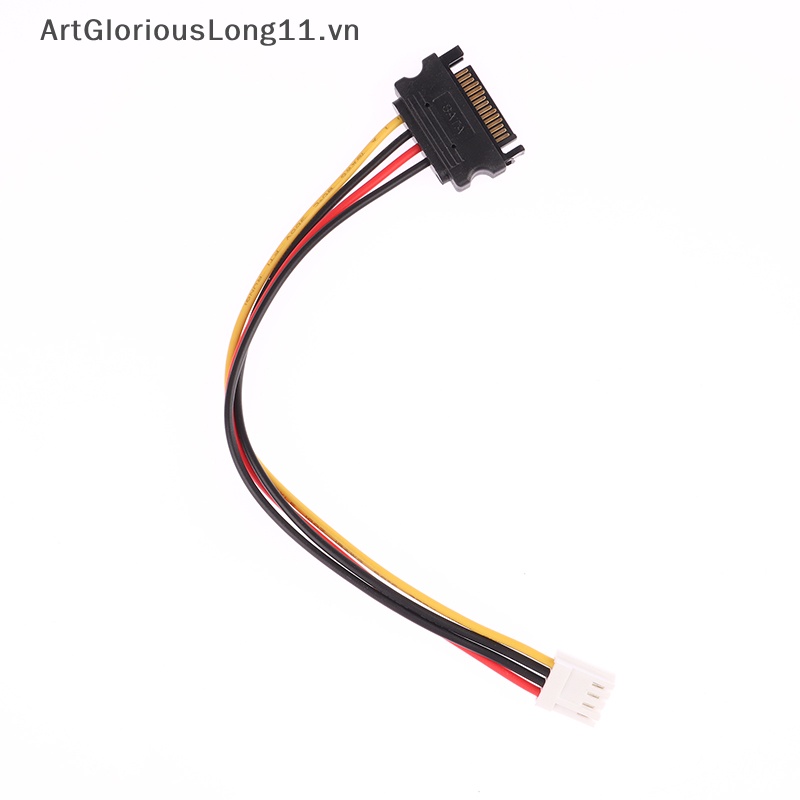 Dây Cáp Nguồn SATA Molex IDE 4 Pin Sang SATA Dài 20cm Chuyên Dụng Cho Máy Tính PC