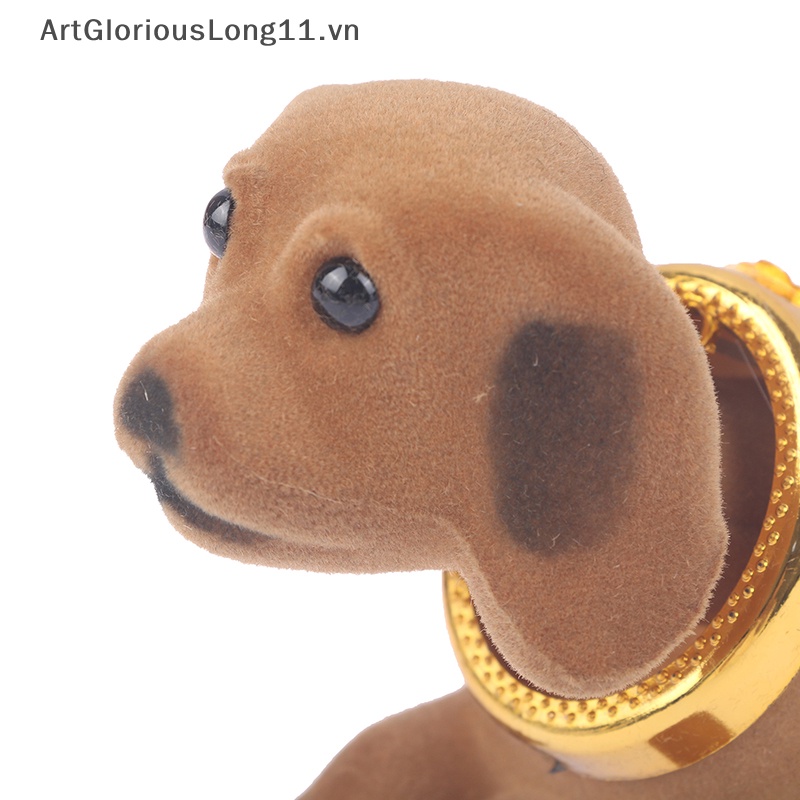 1 Mô Hình Chú Chó Lắc Đầu Dễ Thương Trang Trí Bảng Điều Khiển Xe Hơi