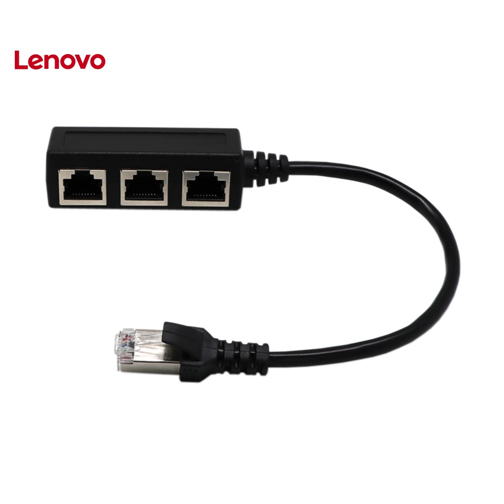 Dây Cáp Kết Nối Mạng LAN Ethernet RJ45 1 Đến 3 Chiều Bằng PVC Chống Mài Mòn