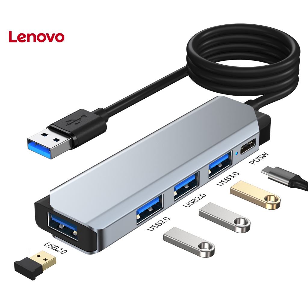 Bộ Chia 5 Cổng USB Type-C Tốc Độ Cao 5.0Gbps Cho Máy Tính