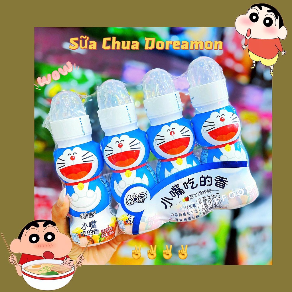 NƯỚC SỮA CHUA TRÁI CÂY DORAEMON