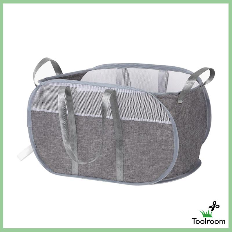 Giỏ Lưới Đựng Đồ Giặt Nhẹ Có Tay Cầm Tiện Dụng