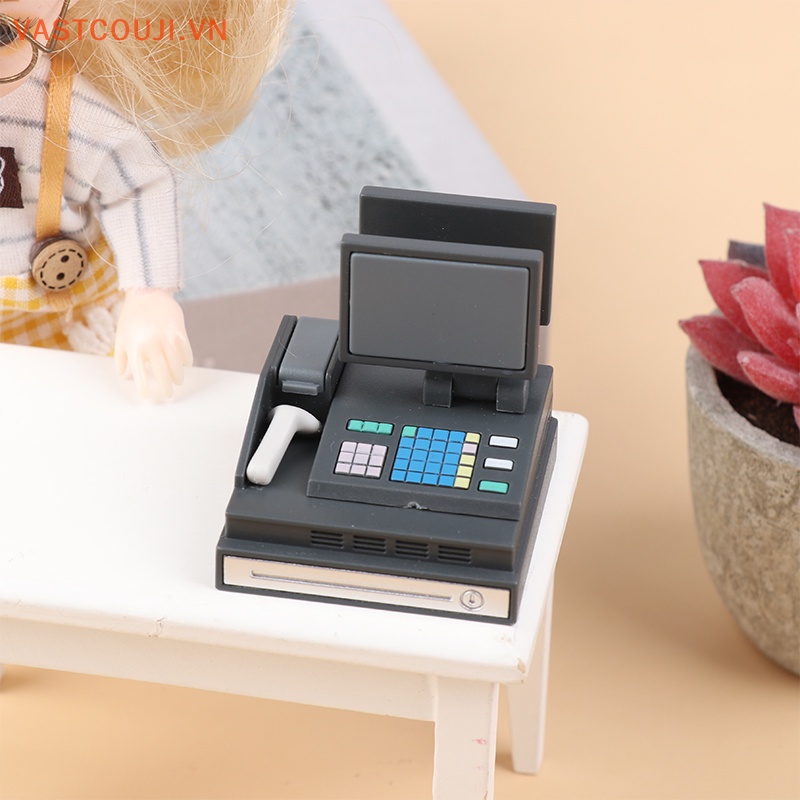 1 Bộ Mô Hình Cửa Hàng Siêu Thị VASTJI Trang Trí Nhà Búp Bê VN