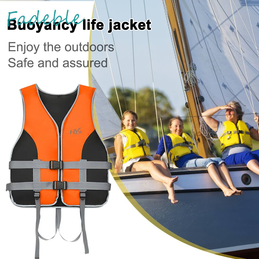 Áo Phao Cứu Sinh Đa Năng Có Thể Điều Chỉnh Dành Cho Đi Bơi / Câu Cá