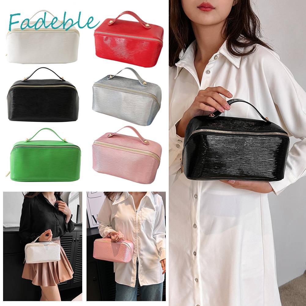 Pu Túi Đựng Mỹ Phẩm Sức Chứa Lớn Tiện Lợi Dễ Sử Dụng