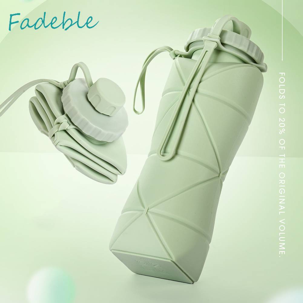 Bình Nước 600ml Có Thể Gấp Gọn Tiện Lợi Khi Đi Du Lịch