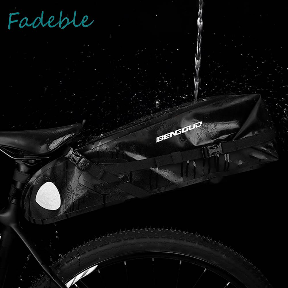 Túi Đựng Đồ Gắn Yên Sau Xe Đạp Leo Núi Gấp Gọn Dung Tích Lớn 10L