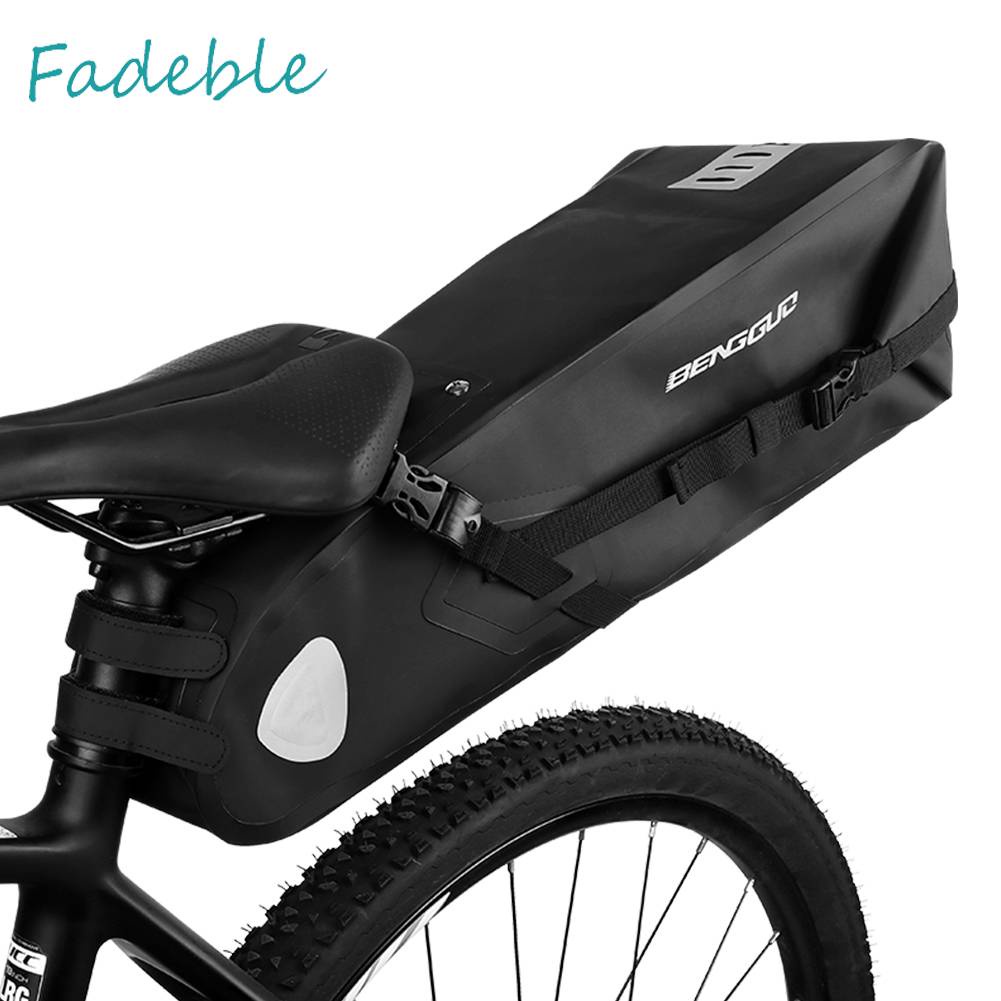 Túi Đựng Đồ Gắn Yên Sau Xe Đạp Leo Núi Gấp Gọn Dung Tích Lớn 10L