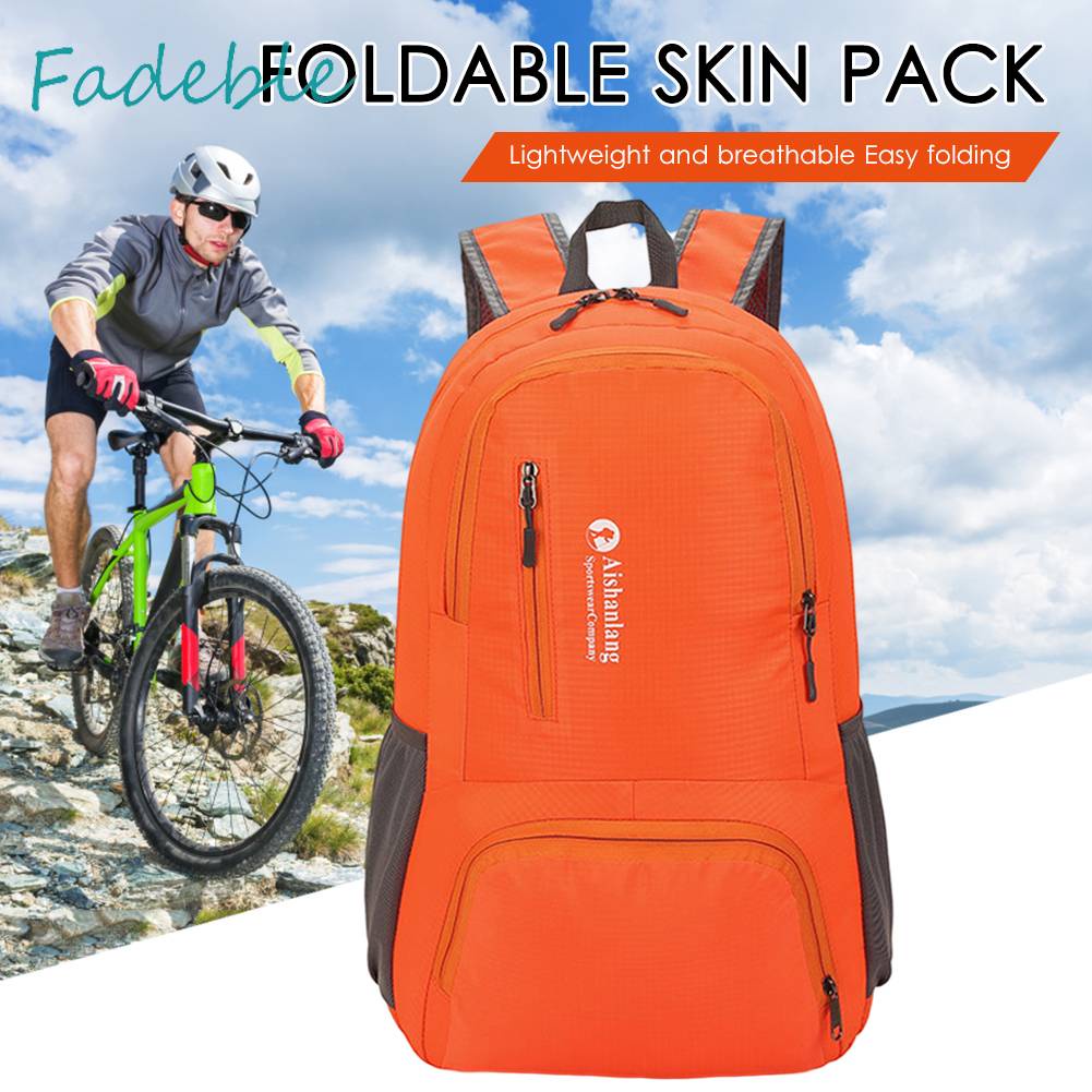 Ba Lô Du Lịch, Leo Núi Dây Đeo Vai, Gấp Được, Chất Liệu Nylon