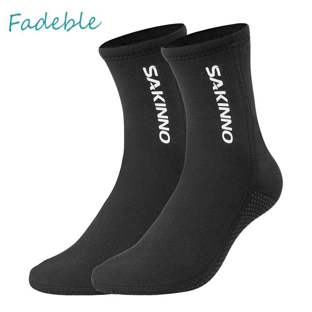 Vớ Đi Biển Bằng Cao Su Tổng Hợp Chống Trầy Xước Chống Lạnh Ấm Áp Cho Nam Và Nữ