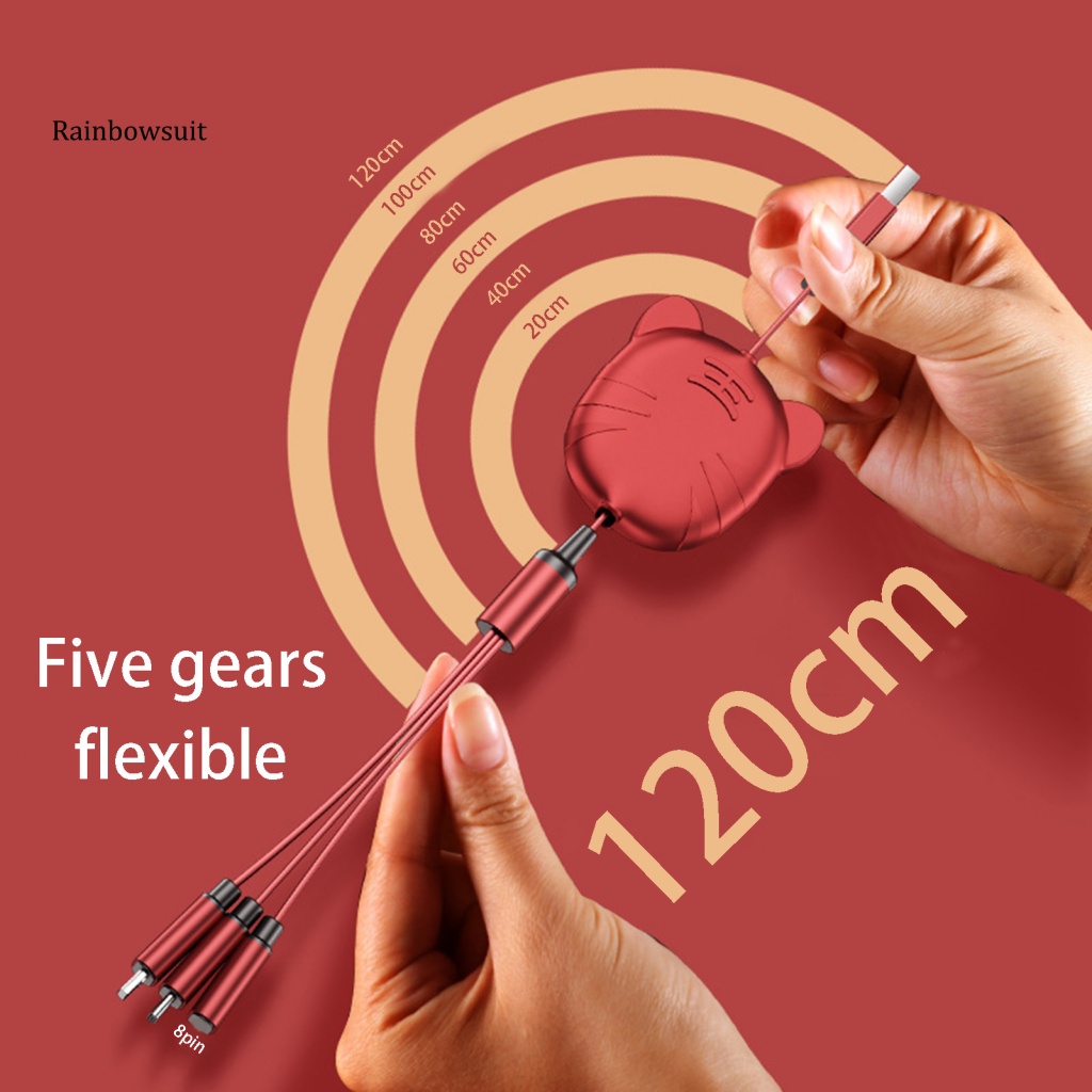 Cáp Sạc Micro USB Type-C 8Pin An Toàn Cho Điện Thoại