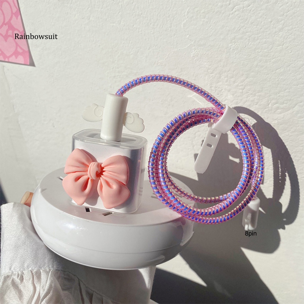 Vỏ Bọc Bảo Vệ Dây Cáp Sạc 5W / 18 / 20W Cho iPhone