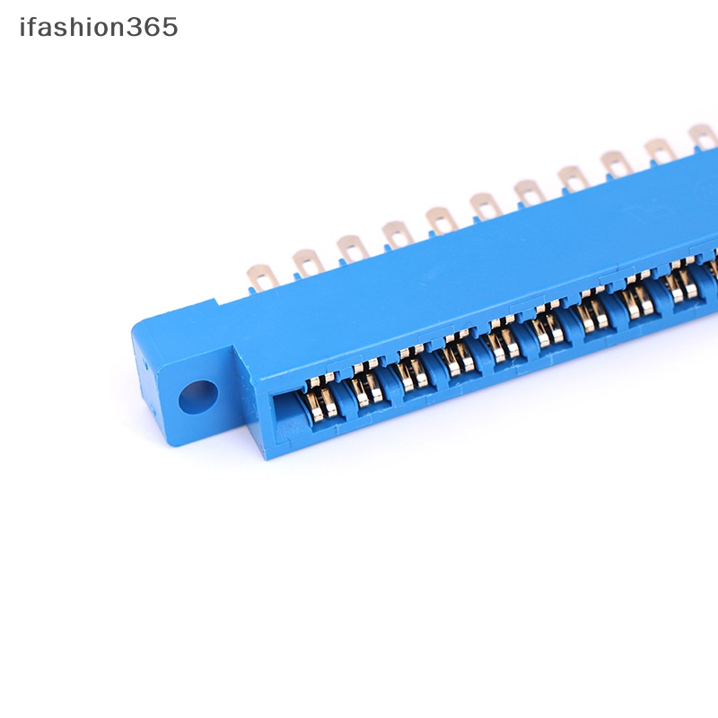 1x Đầu Nối Thẻ PCB Hai Đầu 2 X 22 Pin 44 Pin 3.96mm Màu Vàng