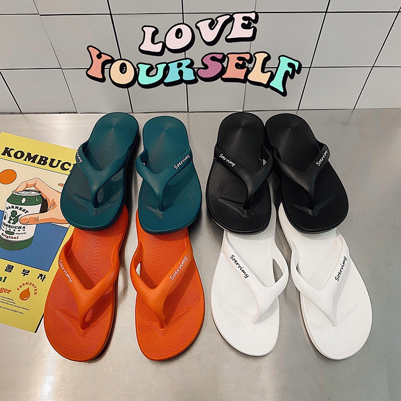 Dép Xỏ Ngón Đế Bằng EVA Mềm Mại Thời Trang Đi Biển Mùa Hè Cho Cặp Đôi