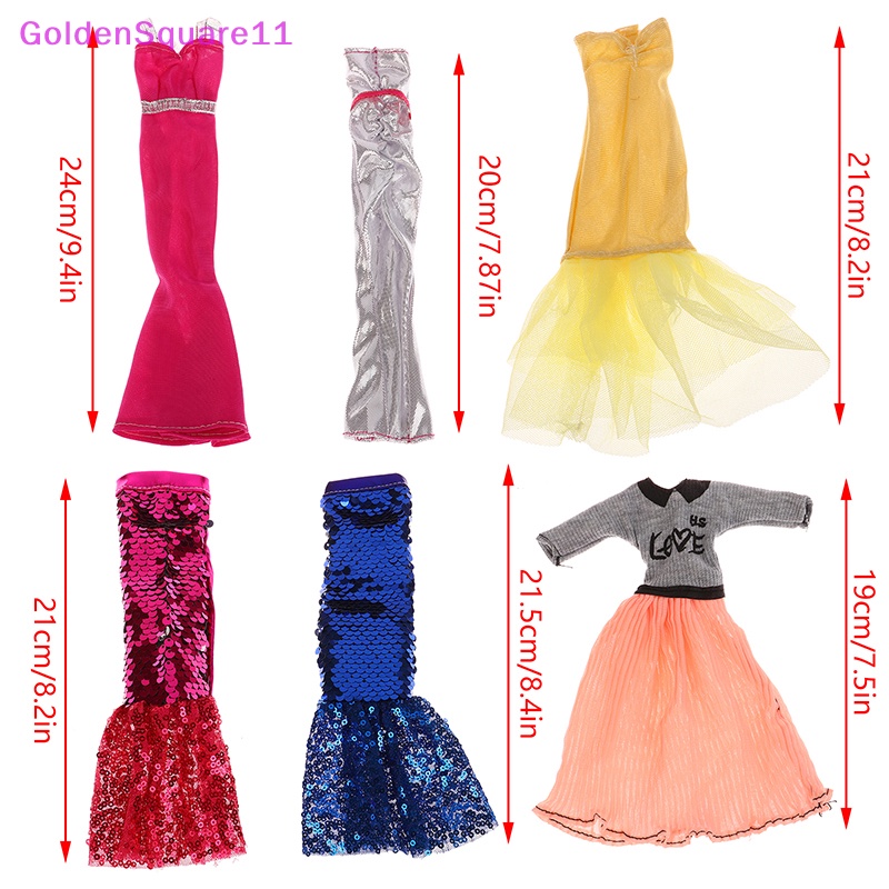 Đầm Vàng Xinh Xắn Dành Cho Búp Bê 30CM