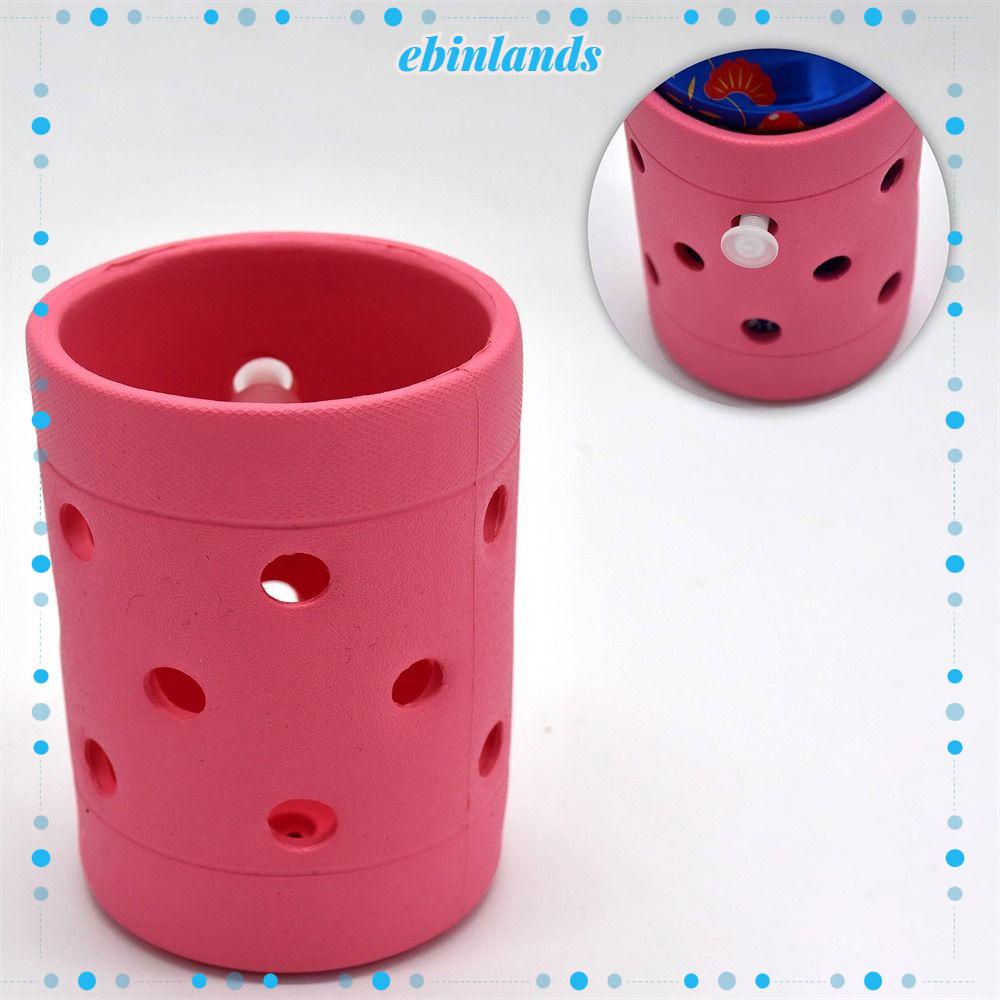 EBINLANDS Bộ 6 Giá Đỡ Chai Nước 3.88 ounces Bằng Polyvinyl chloride Thiết Kế Đơn Giản Nhiều Màu Sắc