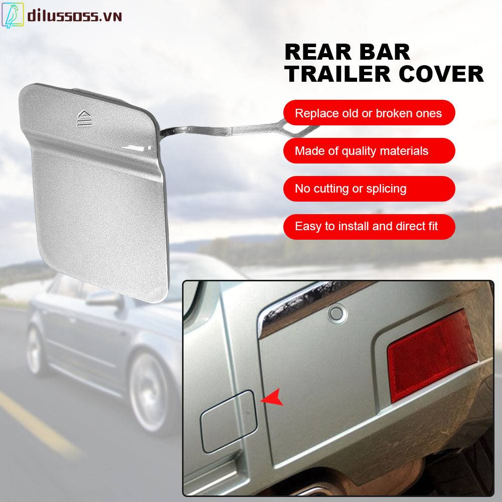 Nắp Đậy Bộ Hãm Xung Phía Sau Cho Mercedes Benz GLK X204 2008-2012