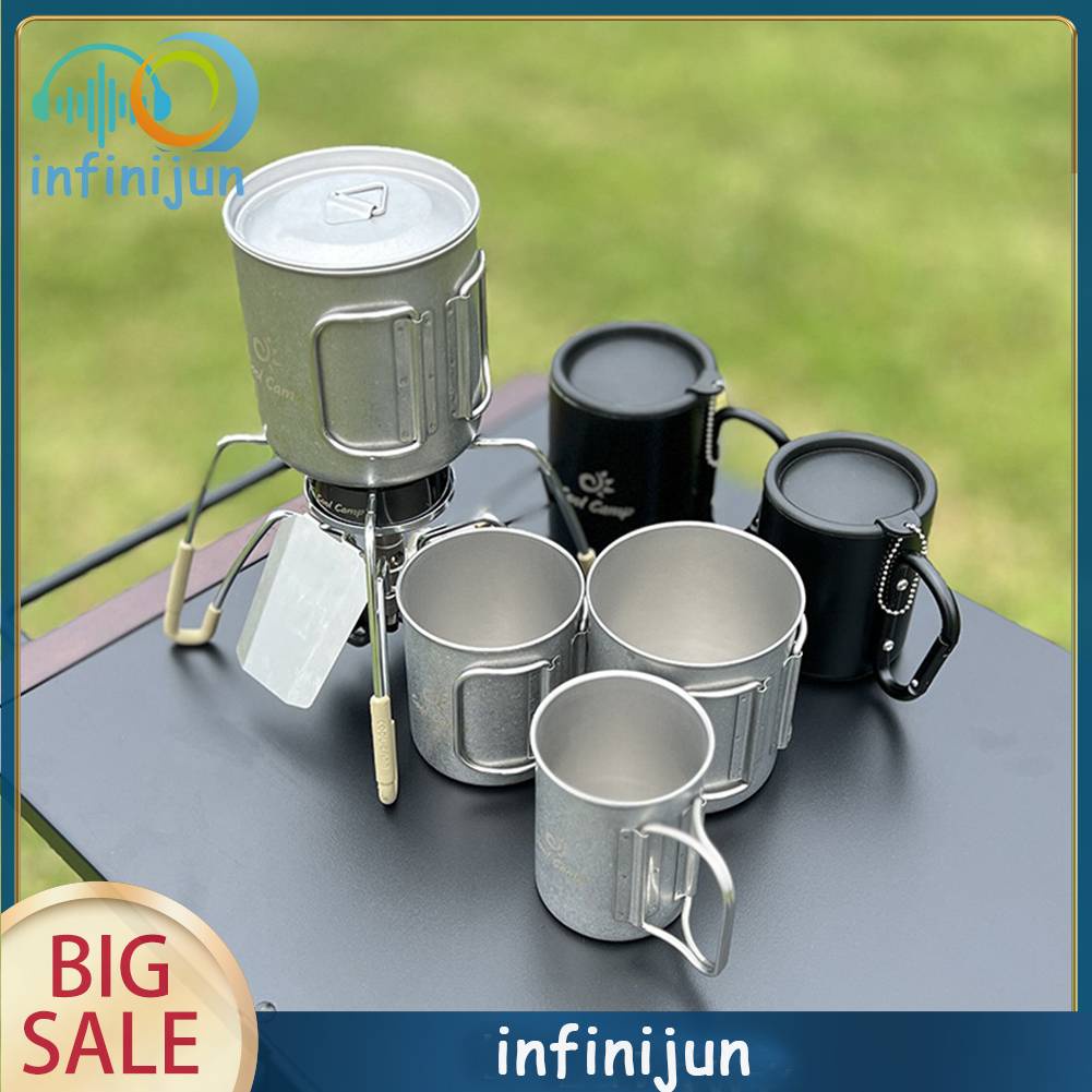 Set 4 Cốc Nước Siêu Nhẹ Tiện Dụng Khi Đi Cắm Trại