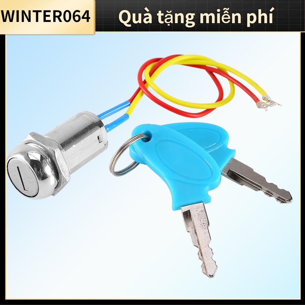 Winter064 2 Dây Chìa Khóa Đánh Lửa Phím Cho Xe Điện ATV Moped Kart