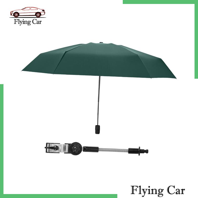 Dù Chống Nắng Siêu Nhẹ Xoay 360 Độ Dạng Kẹp Thông Dụng Cho Xe Đạp