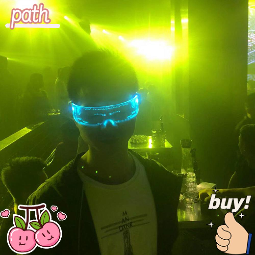 PATH Mắt Kính EL Có Đèn LED Phát Sáng