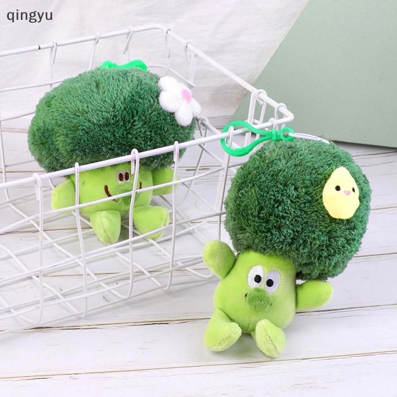 Móc Khóa Búp Bê Nhồi Bông Broccoli Dễ Thương