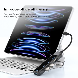 Bộ Chia 6 Cổng USB HUB OTG Cho PC