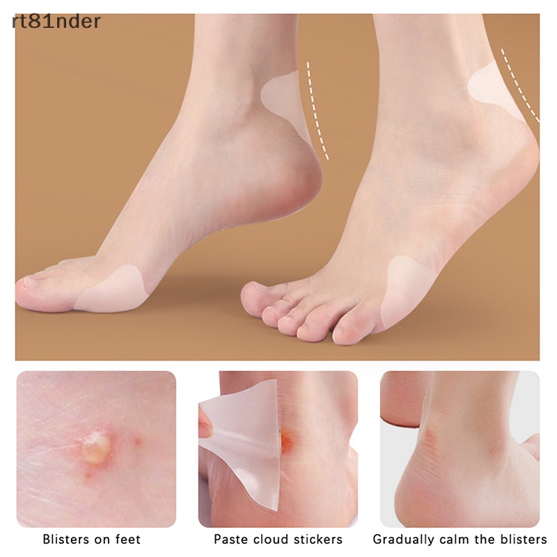 Set 2 Miếng Dán Gót Chân Chống Nước Chống Ma Sát Chăm Sóc Bàn Chân