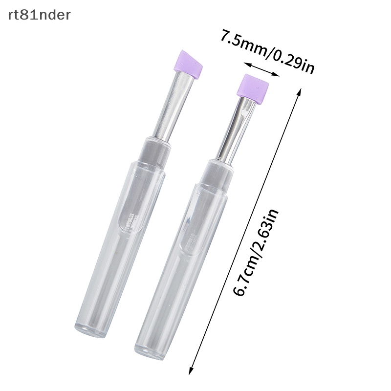 Bàn Chải Lông Mi Giả Bằng Silicone Mềm Mại Tiện Dụng