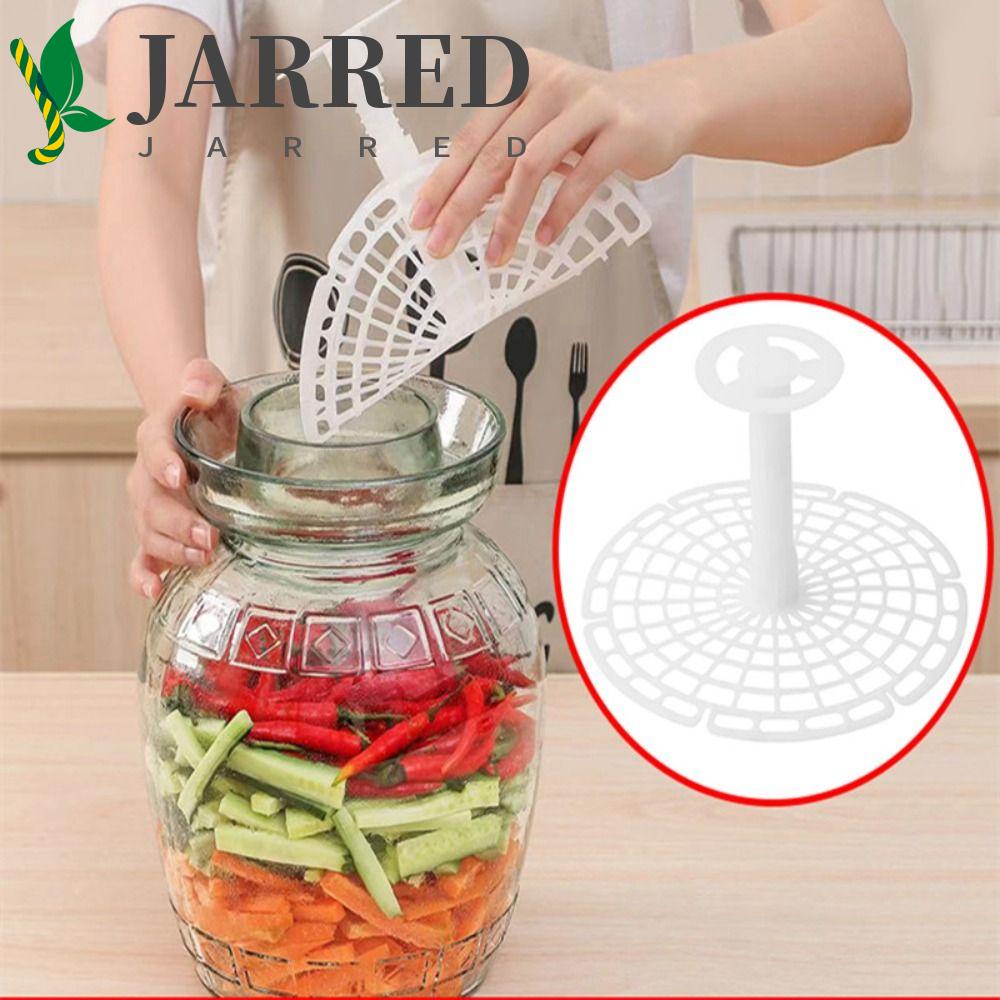 JARRED Dụng Cụ Ép Lấy Nước Sốt Bằng Nhựa Hàn Quốc Kimchi 15 / 19cm Có Thể Điều Chỉnh