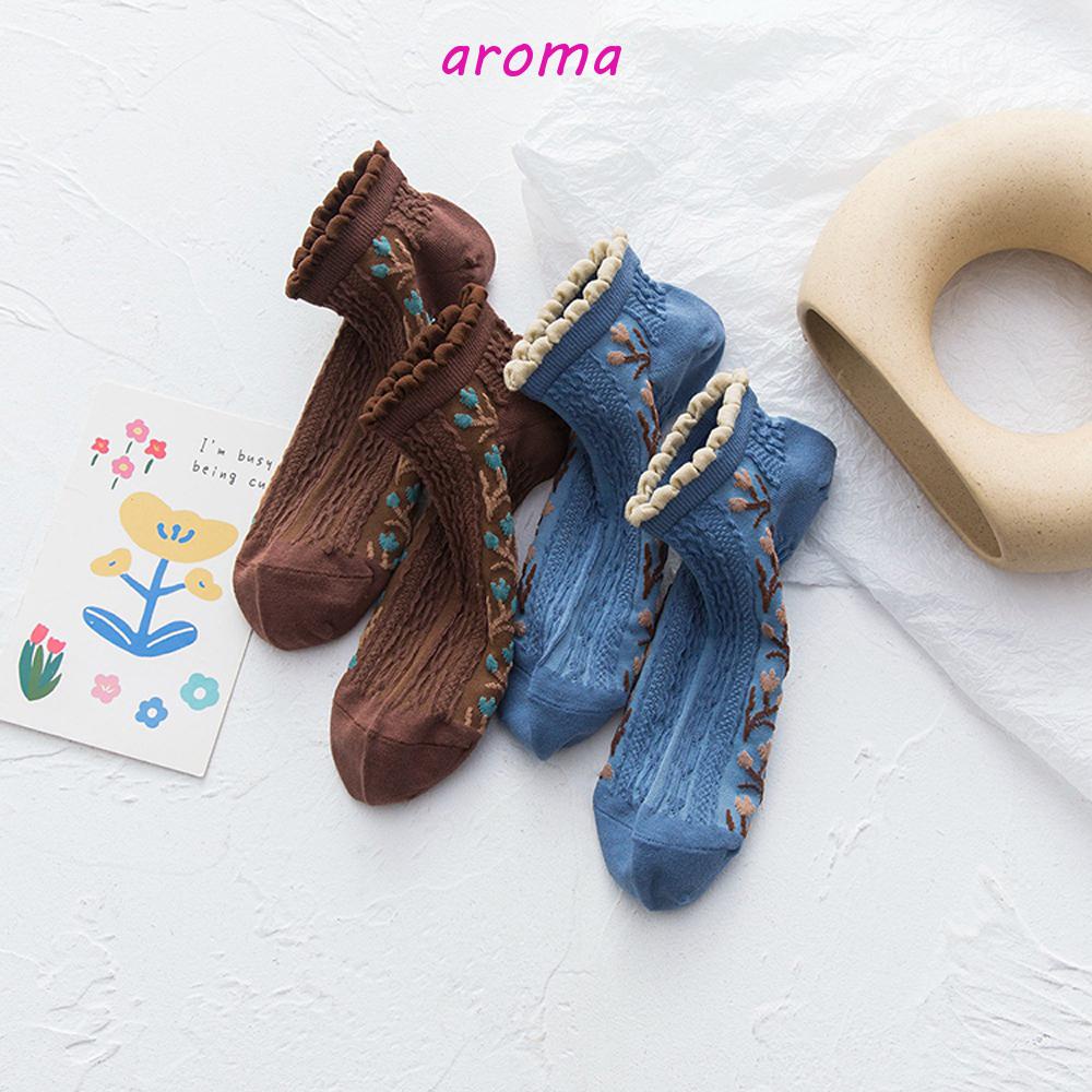AROMA Vớ Nữ Thiết Kế Dễ Thương Phong Cách Harajuku