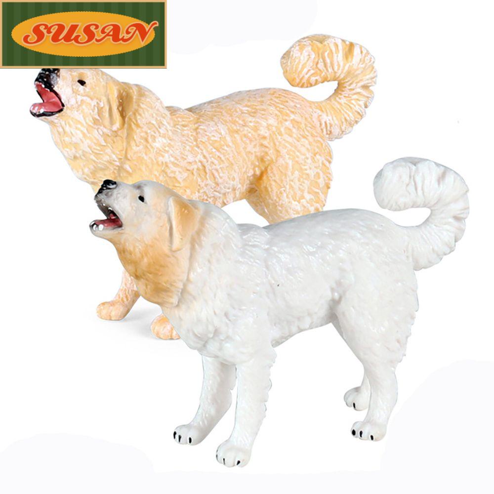 SUSANS Mô Hình Đồ Chơi Chú Cún Tự Nhiên Giống Thật