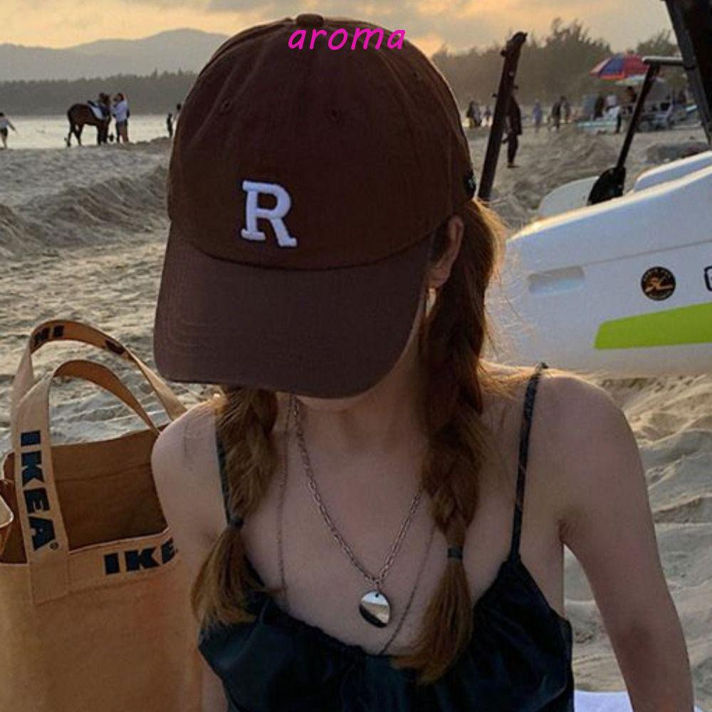 AROMA Bím Tóc Giả Bằng Sợi Tổng Hợp Màu Nâu Tự Nhiên Thời Trang Mùa Hè Cho Nữ