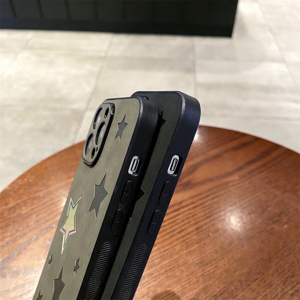 Ốp Điện Thoại Da PU In Logo Sang Trọng Cho IPhone 11 Pro 14 12 11 13 Pro MAX 7 8 Plus XS MAX XR X XS 13 12 14 Pro 14