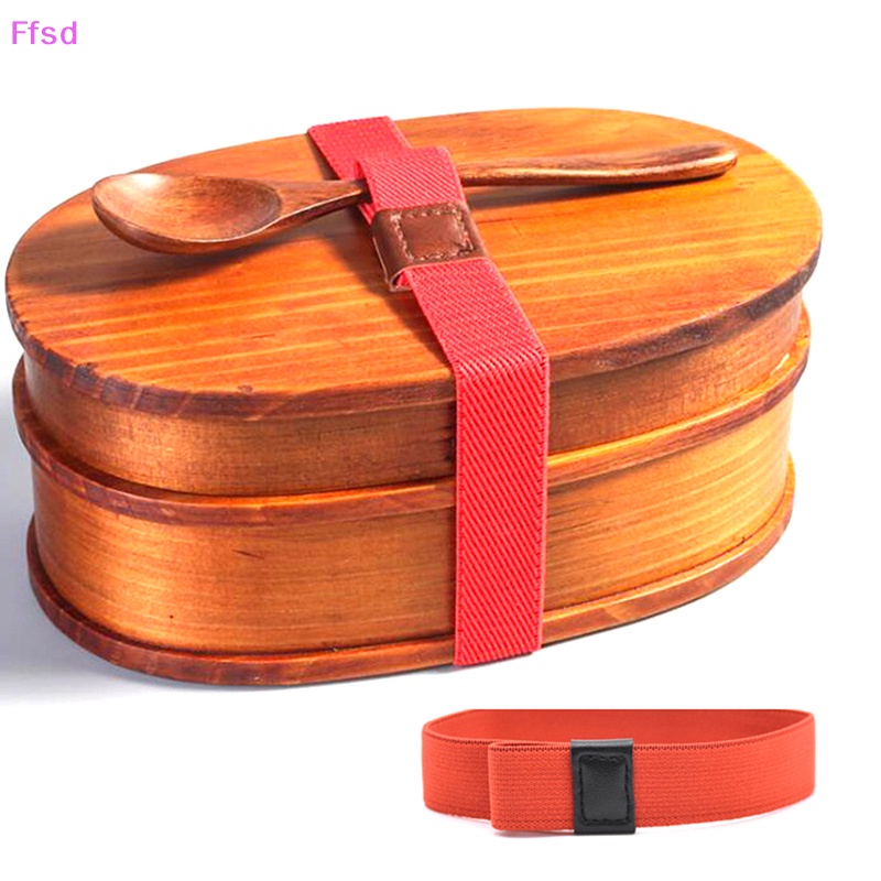 Bộ 2 Dây Đai Co Giãn Buộc Hộp Cơm Trưa Tùy Chỉnh Tiện Dụng