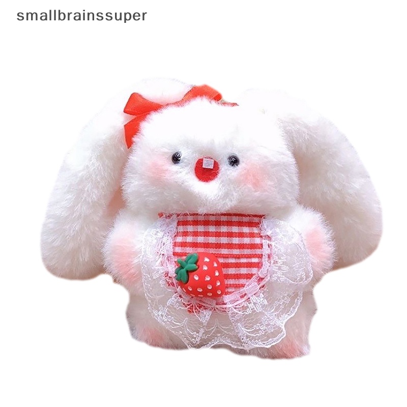 Móc Khóa Hình Thỏ Nhồi Bông Tai To Mềm Mại Đáng Yêu Dành Cho Ba Lô / Móc Khóa Trẻ Em SBS