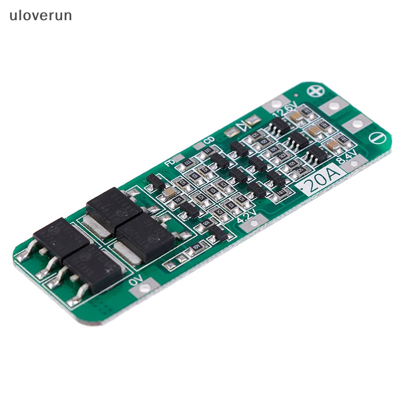 Bảng Mạch Sạc uloverun 3S 20A Li-ion Lithium 18650 PCB BMS 12.6V vn Chất Lượng Cao