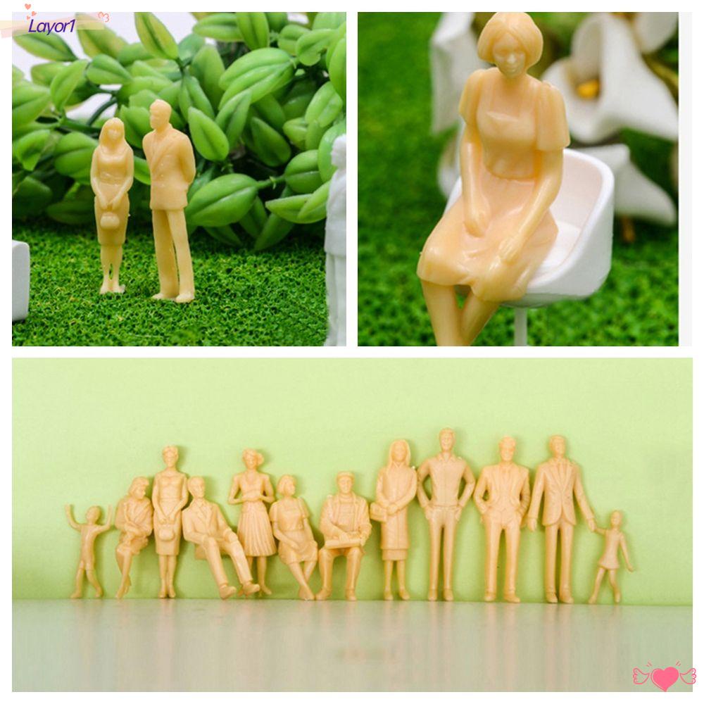 LAYOR1 Set 20 Mô Hình Người Tỉ Lệ 1: 25 / 30 / 50 Dùng Để Trang Trí Nhà Búp Bê