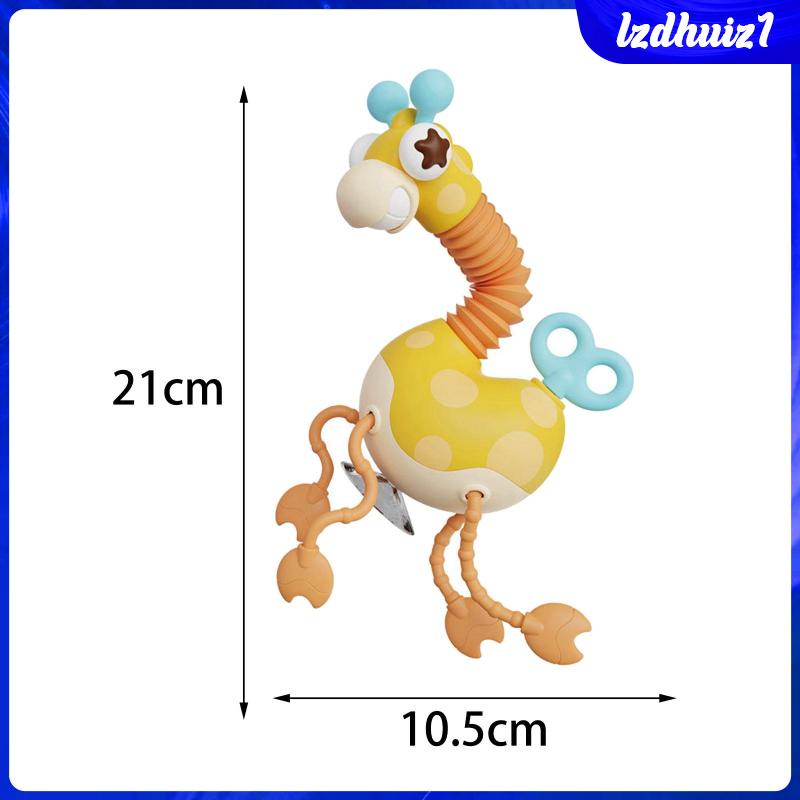 Đồ Chơi Dây Kéo Bằng Silicone Giáo Dục Sớm Cho Bé Sơ Sinh