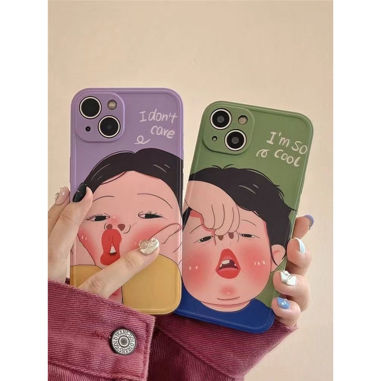 Phù Hợp Ốp Điện Thoại Mềm Cho Cặp Đôi mini 14Proxsmax 1213 / Pro Max / 8Plus / xr 2WSY