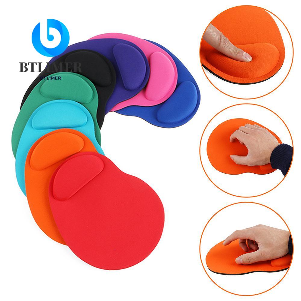 BTLIMER Miếng Lót Chuột Mềm Mại Hỗ Trợ Cổ Tay Cho PC Laptop