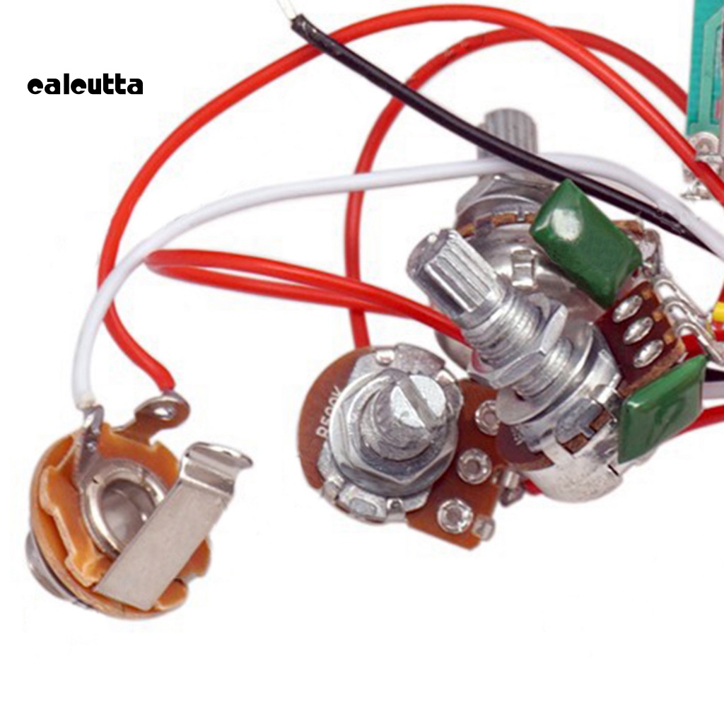 Bộ Dây Mạch Điều Chỉnh Âm Lượng Bằng Kim Loại Đơn Giản Cho Đàn Guitar Điện