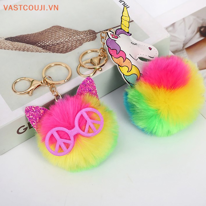 Đồ chơi nhồi bông Hình Kỳ Lân Phối Banh Lông Xinh Xắn Cho Bé