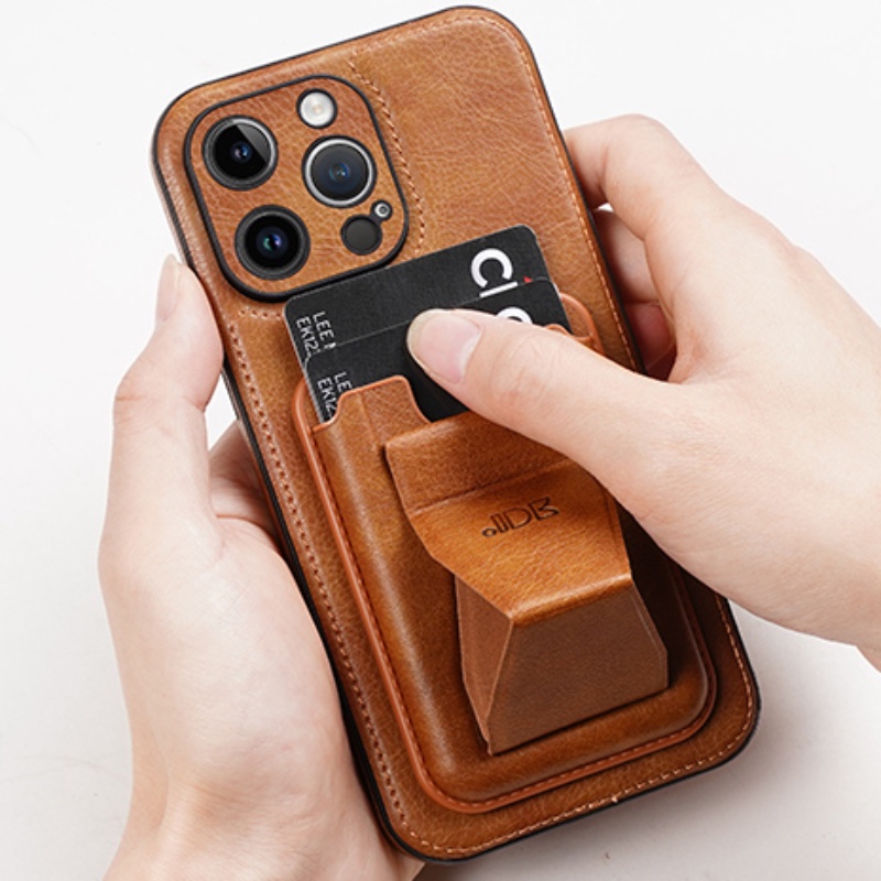 Ốp Điện Thoại Da PU Có Ngăn Đựng Thẻ Dạng Gập Cho iPhone 13 12 11 14 Pro Max 11pro X XS 7 8Plus