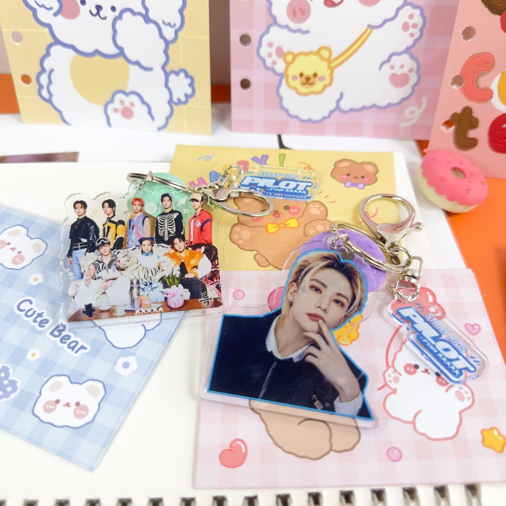 StrayKids Album 5-STAR Keychain Stray Kids FELIX HYUNJIN Pendant