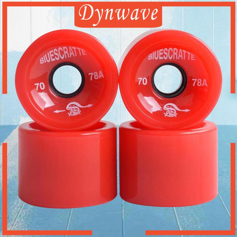 Set 4 Bánh Xe PU 78A Dành Cho Ván Trượt Đường Phố