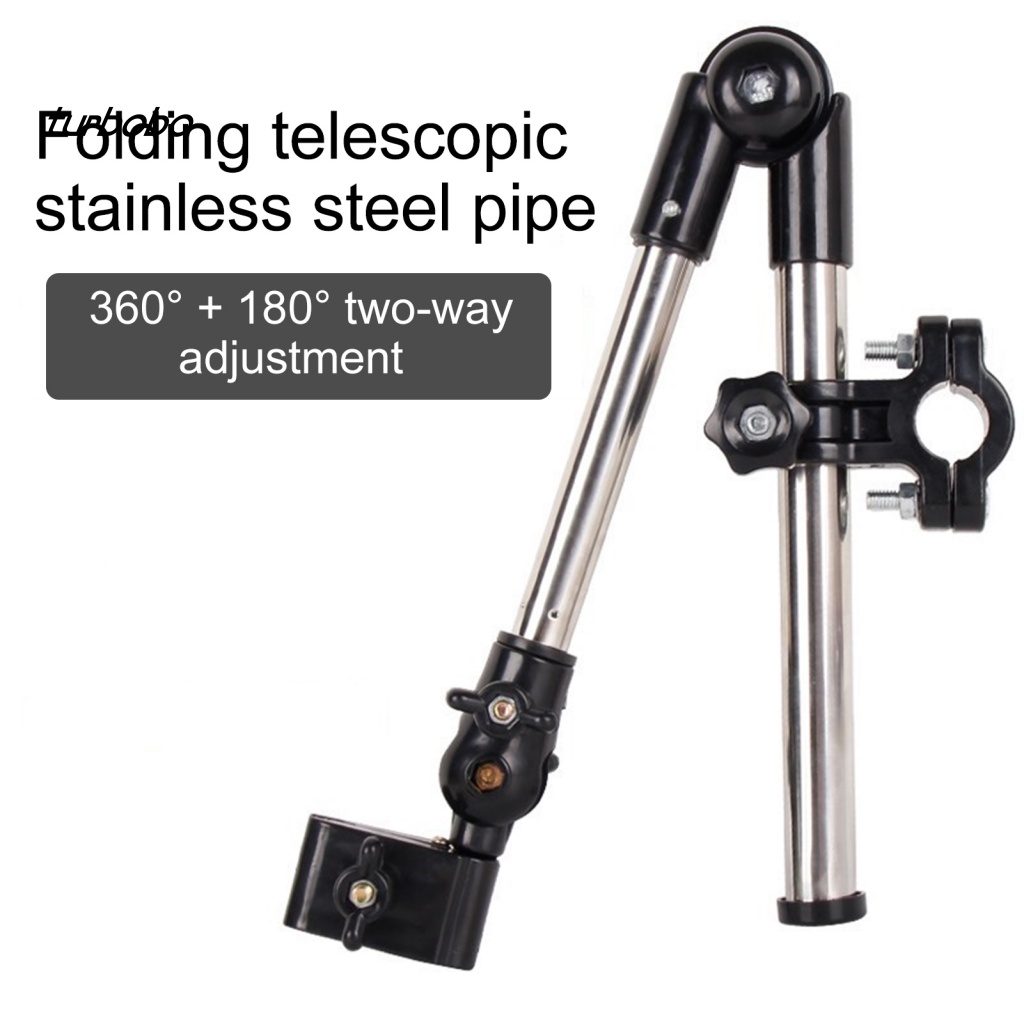 Giá Đỡ Dù Gắn Xe Lăn Bằng Kim Loại Có Thể Điều Chỉnh Tiện Dụng