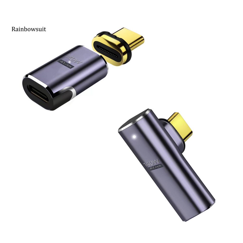 Bộ Chuyển Đổi Video Từ Tính 40Gbps Chuyển Đổi Đèn LED 140W Sạc Nhanh 8K 120Hz Type-C Cho Điện Thoại Di Động