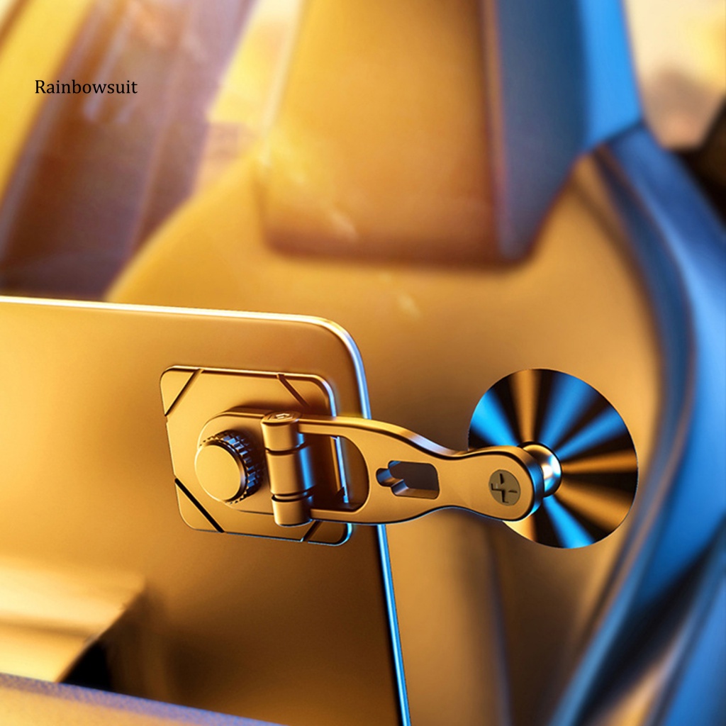 Giá Đỡ Điện Thoại Từ Tính Xoay 360 Độ Không Cần Khoan Lỗ Có Thể Gập Lại Tiện Dụng Cho Xe Hơi