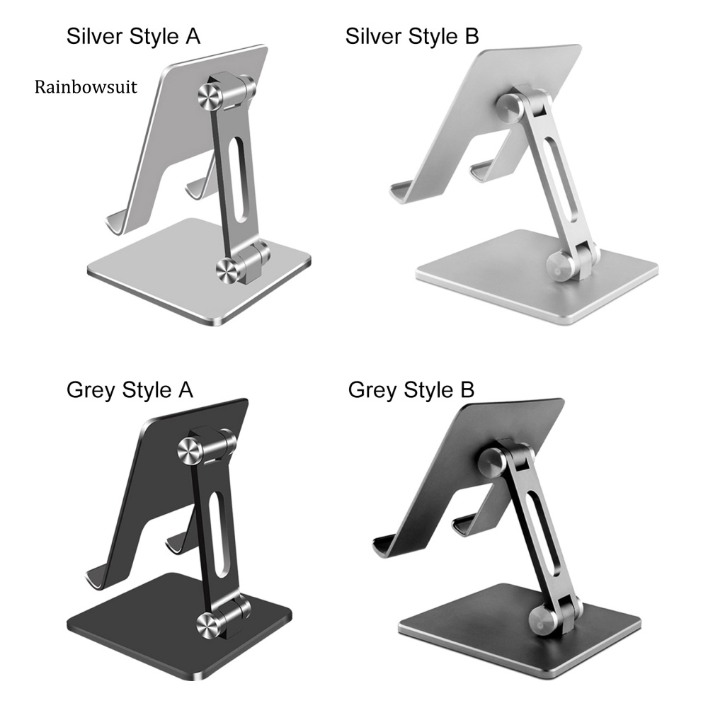 Giá Đỡ Máy Tính Bảng Bằng Hợp Kim Nhôm Chống Mòn Có Thể Gấp Gọn Tiện Dụng Cho Gia Đình